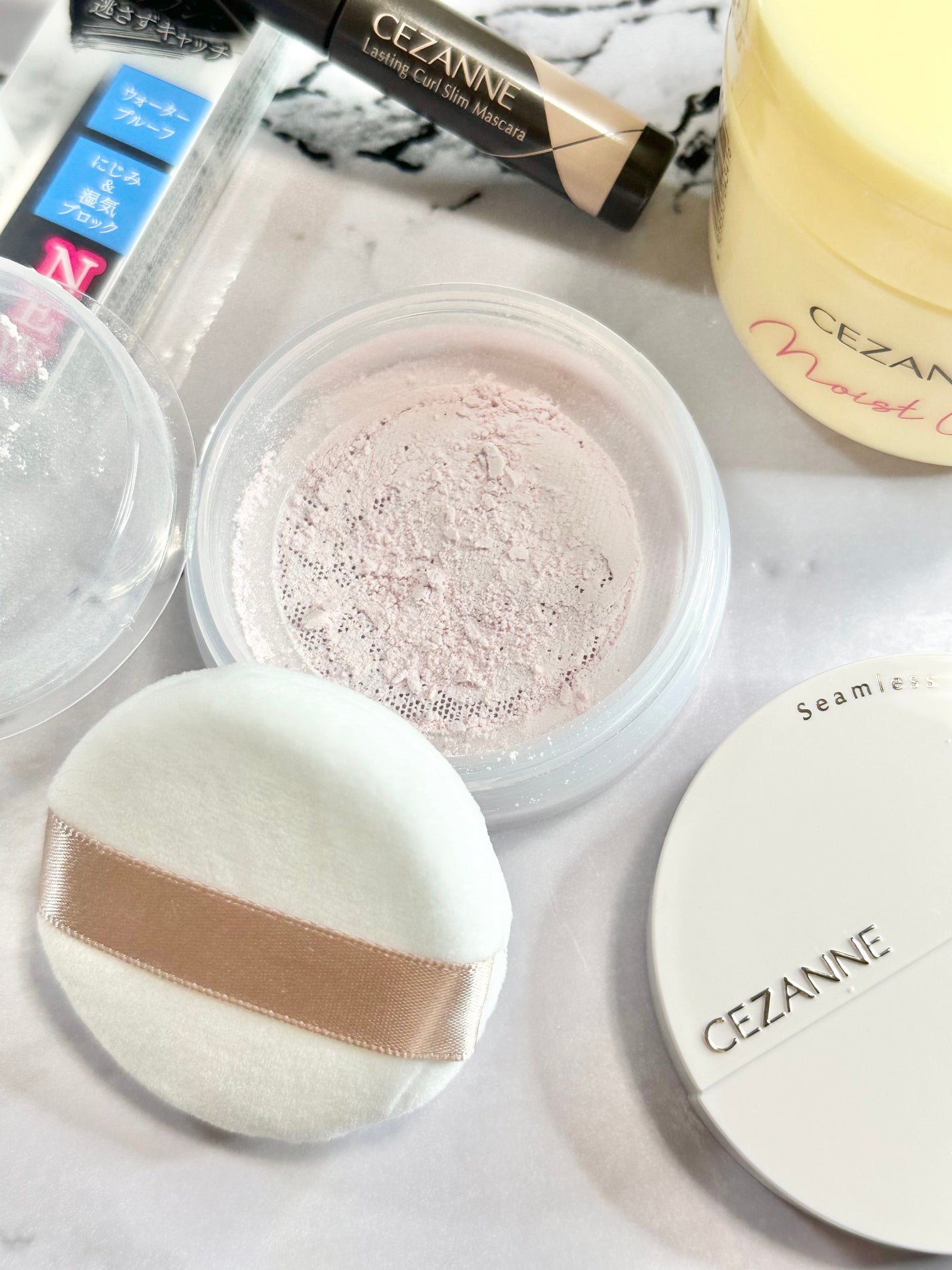 シームレスカバーパウダー/CEZANNE/フェイスパウダーを使ったクチコミ(1枚目)
