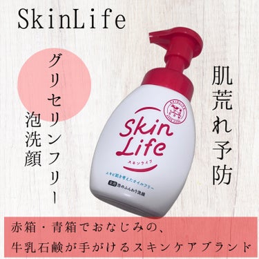 ちずる🌸 on LIPS 「グリセリンフリーの泡洗顔探してる方〜‼️赤箱・青箱でおなじみの..」（1枚目）