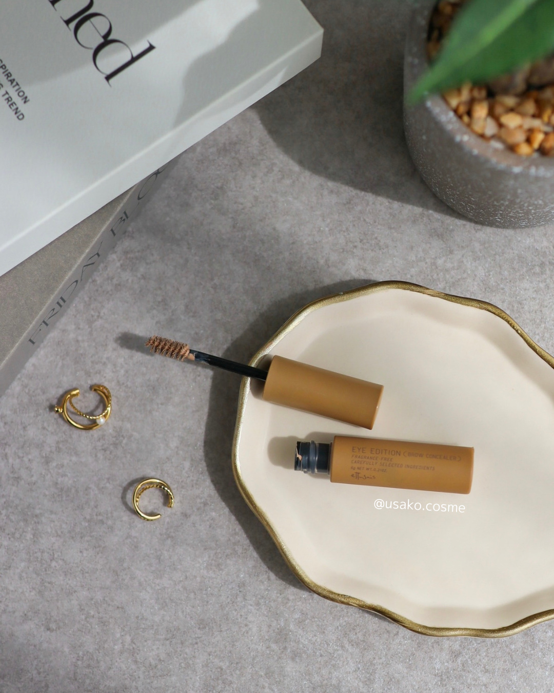 エテュセ アイエディション(ブロウコンシーラー)/ettusais/その他アイブロウを使ったクチコミ（2枚目）