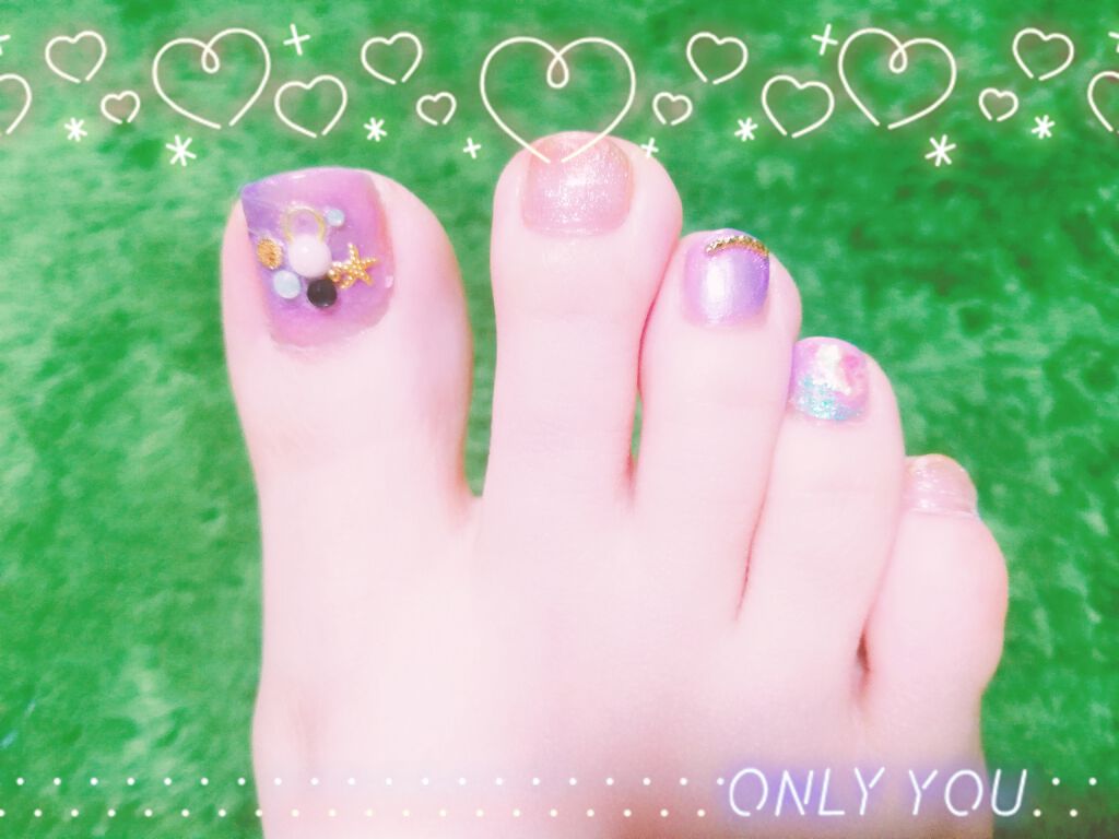 ダイソー エスポルール ネイルポリッシュ/エスポルール/マニキュアを使ったクチコミ（3枚目）