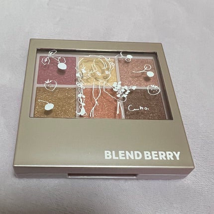 オーラクリエイション/BLEND BERRY/アイシャドウパレットを使ったクチコミ(2枚目)
