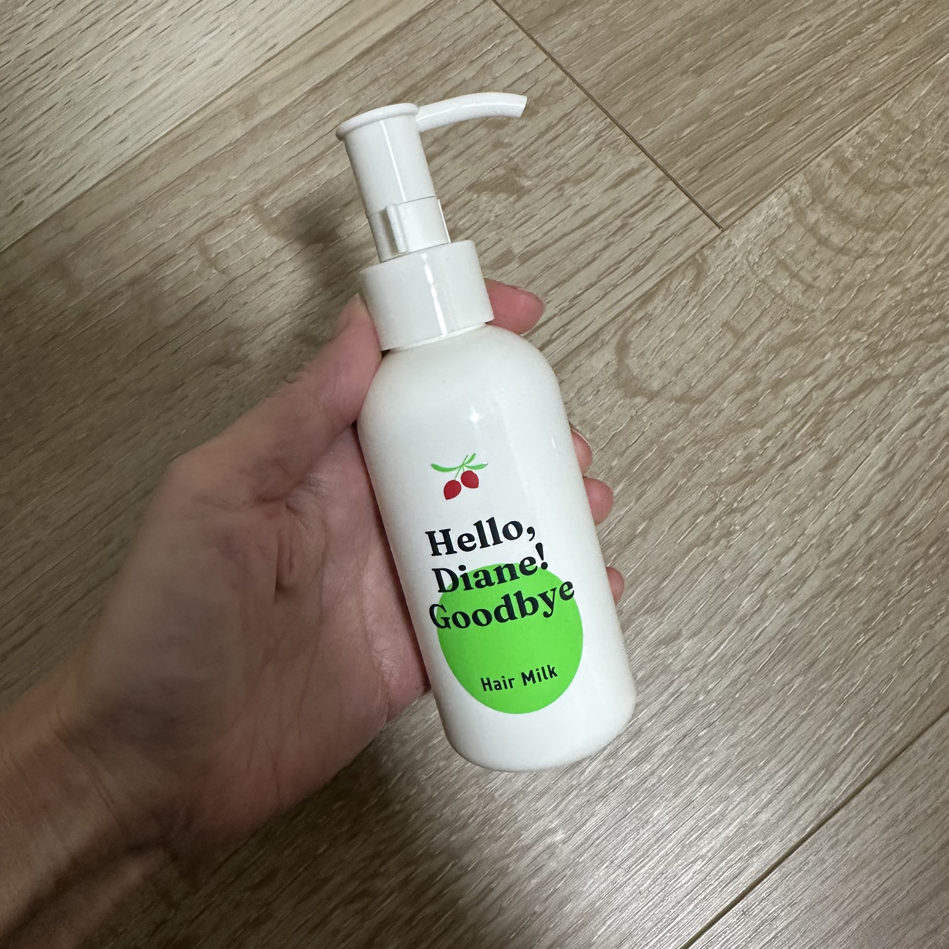 ハローダイアン グッバイ ダメージ補修ヘアミルク/ダイアン/ヘアミルクを使ったクチコミ（3枚目）