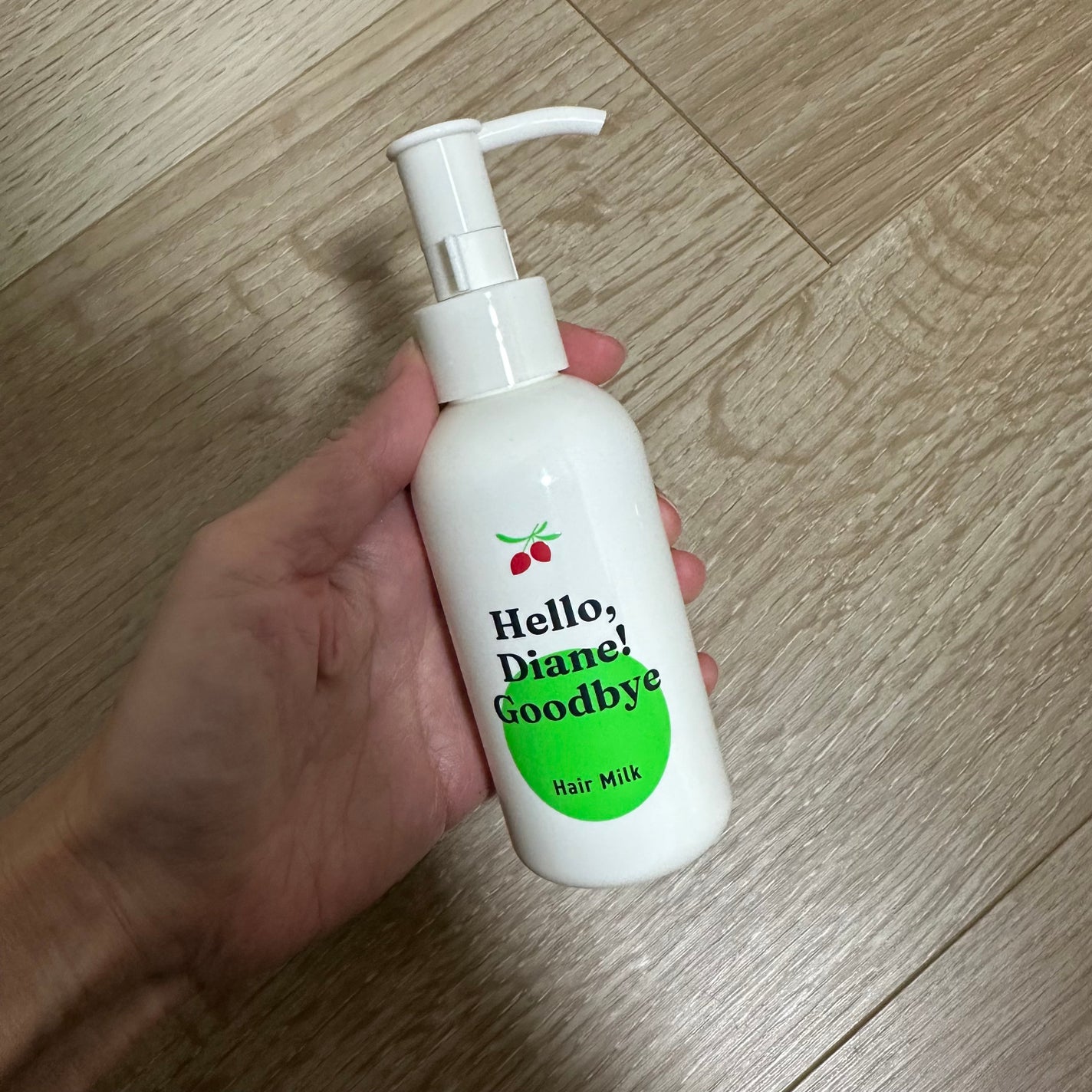 ハローダイアン グッバイ ダメージ補修ヘアミルク/ダイアン/ヘアミルクを使ったクチコミ(3枚目)