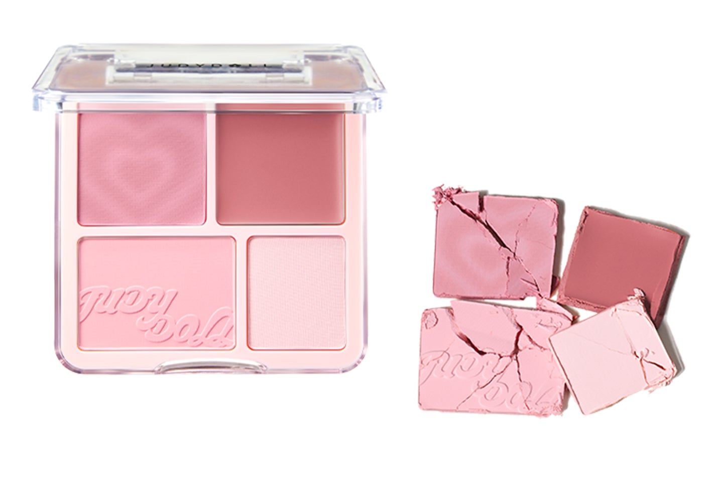 JUDYDOLLからマルチに使えるよくばりパレット「わがままチークハイライター」が登場!の画像