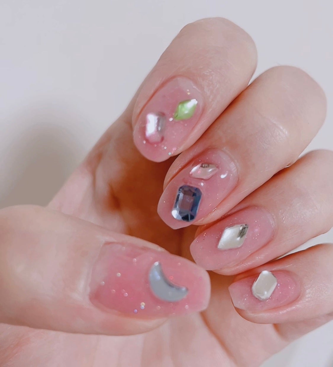 ジェルネイル(ライト対応)/セリア/ジェルネイルを使ったクチコミ(1枚目)