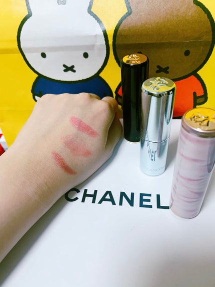 ラプソリュ トーン アップ バーム/LANCOME/口紅を使ったクチコミ(2枚目)