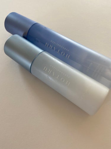  HOTARU PERSONALIZED LOTION／MOISTURIZER  BLUE/HOTARU PERSONALIZED/スキンケアキットを使ったクチコミ（2枚目）