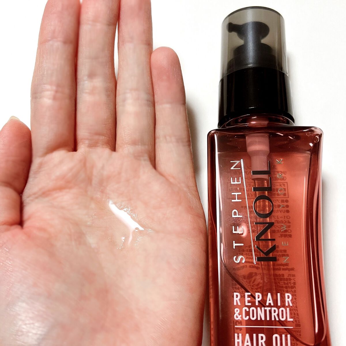 リペアコントロール ヘアオイル W/スティーブンノル ニューヨーク/ヘアオイルを使ったクチコミ(3枚目)