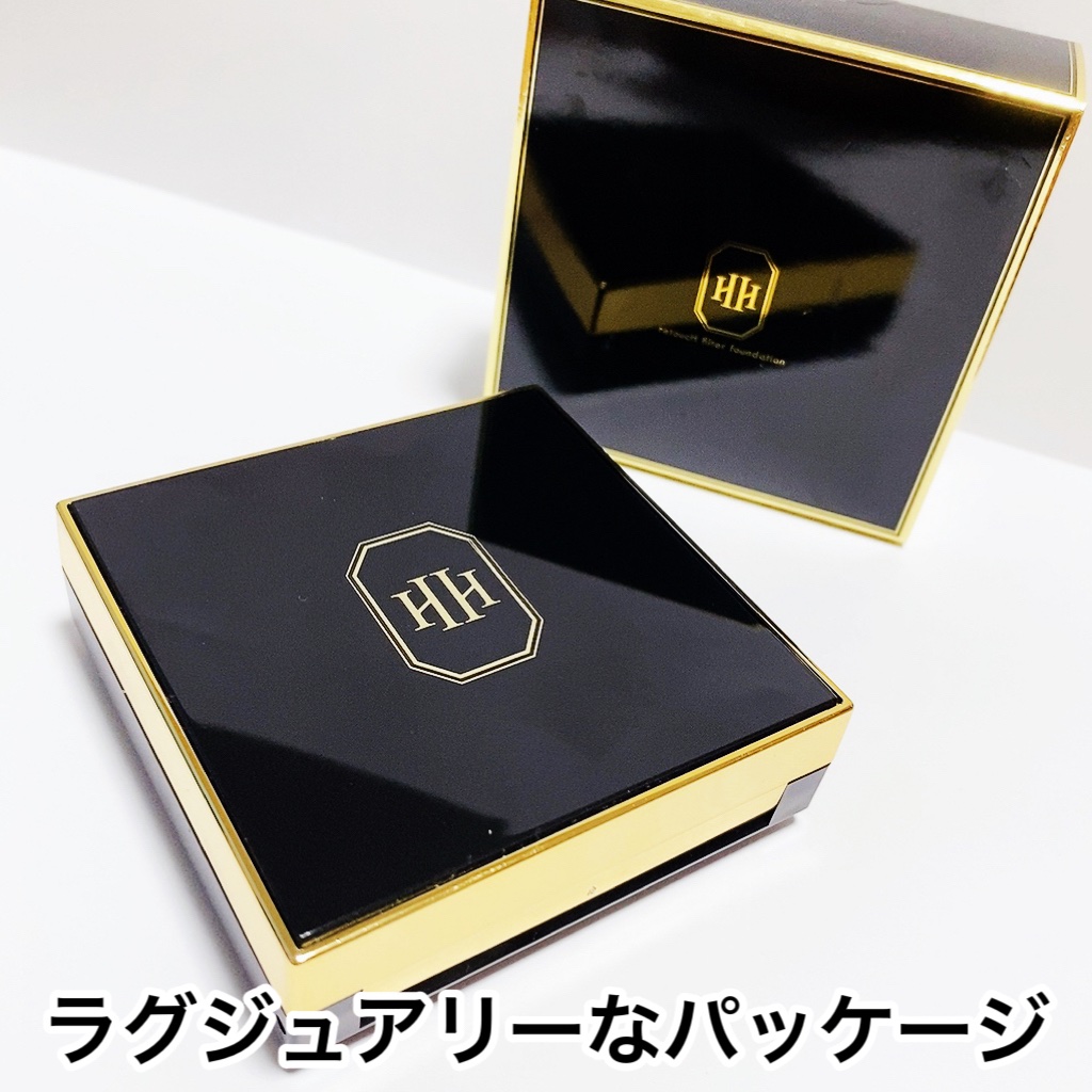 レタッチフィルターファンデーション/H×H/クッションファンデーションを使ったクチコミ（2枚目）