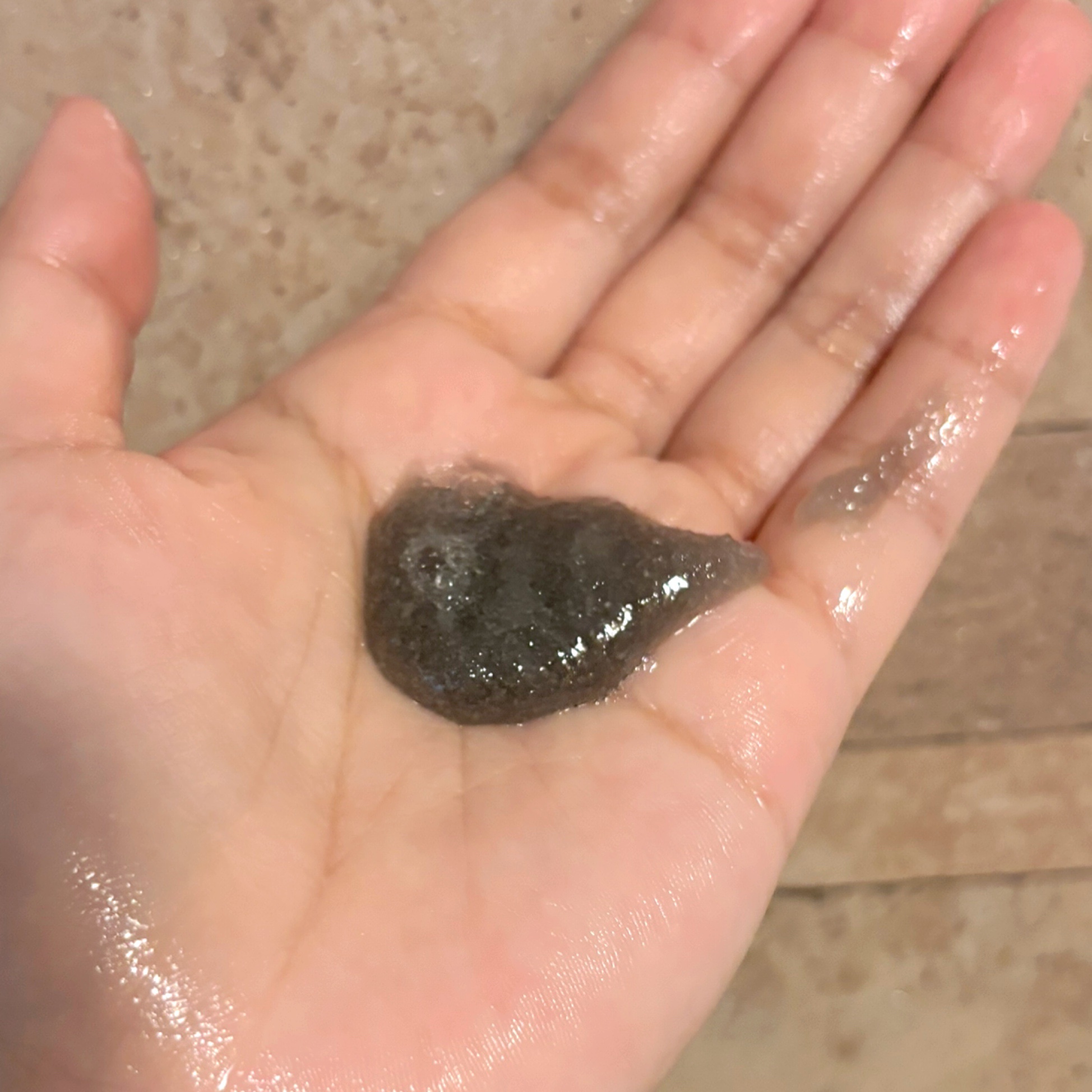 ファイブハーブス ピュアフレッシュネス ディープスカルプクレンジング/L'OCCITANE/頭皮ケアを使ったクチコミ（3枚目）