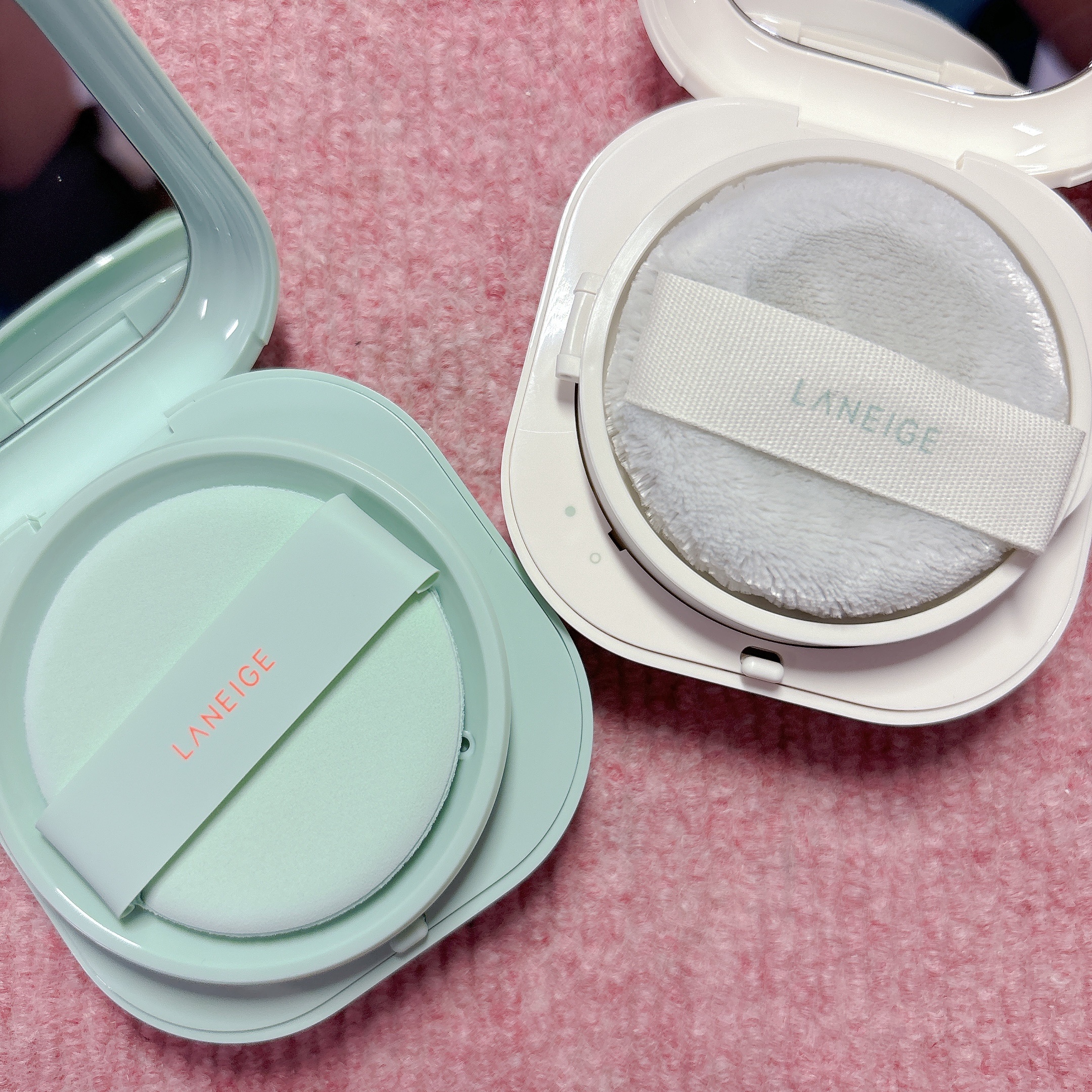 ネオ エッセンシャル フィニッシュパウダー/LANEIGE/ルースパウダーを使ったクチコミ（2枚目）