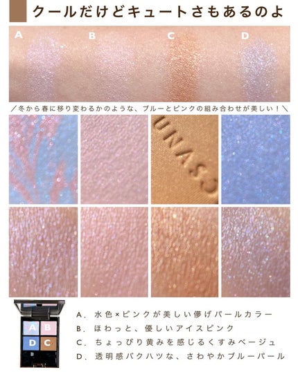 アイカラーレーション/LUNASOL/アイシャドウパレットを使ったクチコミ(6枚目)