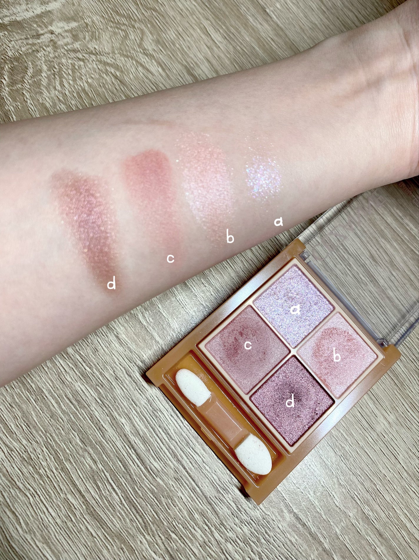 ベージュトーンアイシャドウ/CEZANNE/アイシャドウパレットを使ったクチコミ(2枚目)