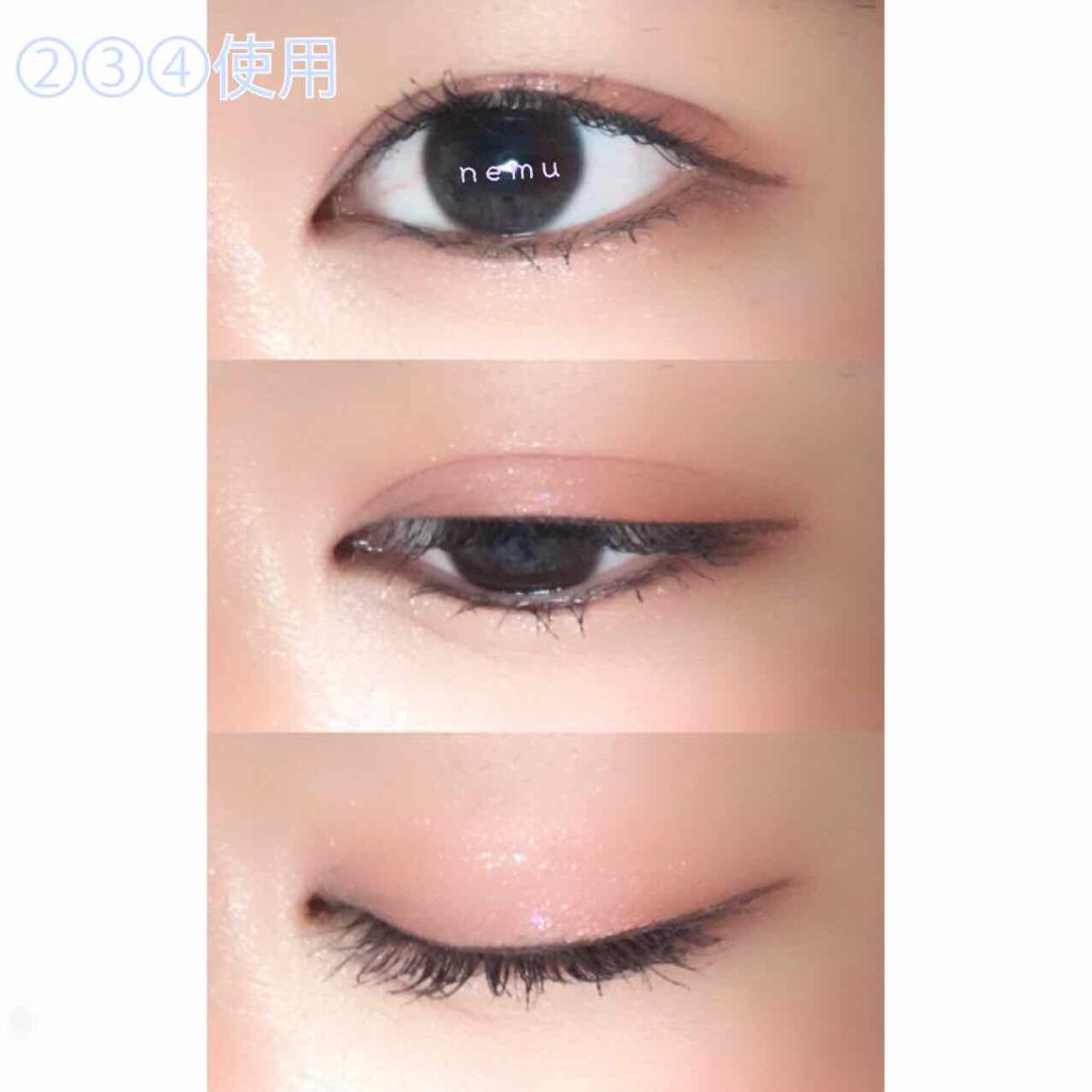 ムーンブルーム カラーリングアイズ/RMK/アイシャドウパレットを使ったクチコミ(3枚目)