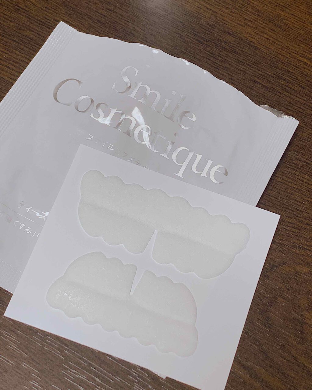 プレミアム ティースホワイトパック/Smile Cosmetique/その他オーラルケアを使ったクチコミ(2枚目)