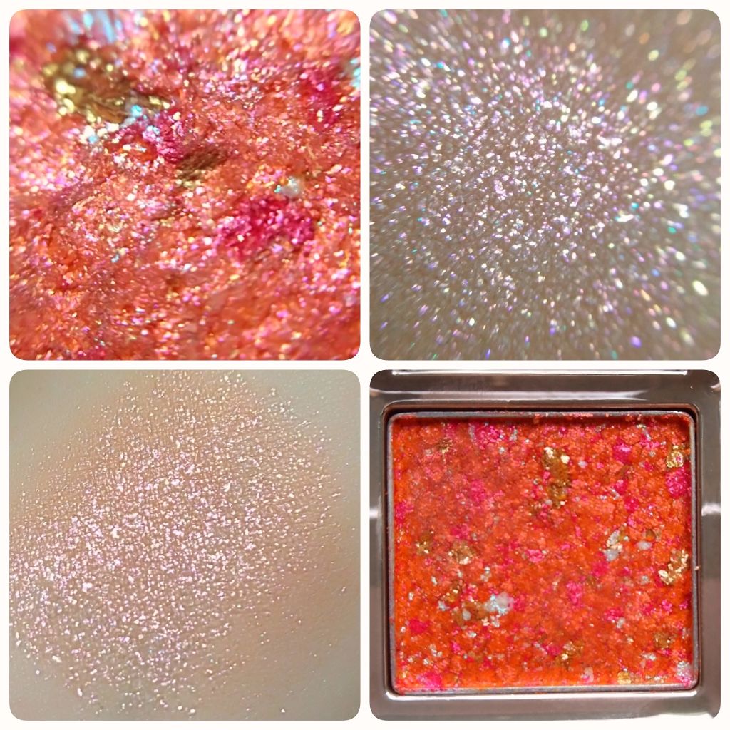 グリッタープリズム シャドウ/MISSHA/グリッターを使ったクチコミ（2枚目）