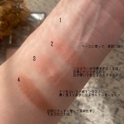 インザミラーアイパレット/Ririmew/アイシャドウパレットを使ったクチコミ(3枚目)