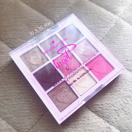 I Heart Revolution Heartbreakers Eyeshadow Palette/MAKEUP REVOLUTION/アイシャドウパレットを使ったクチコミ(1枚目)