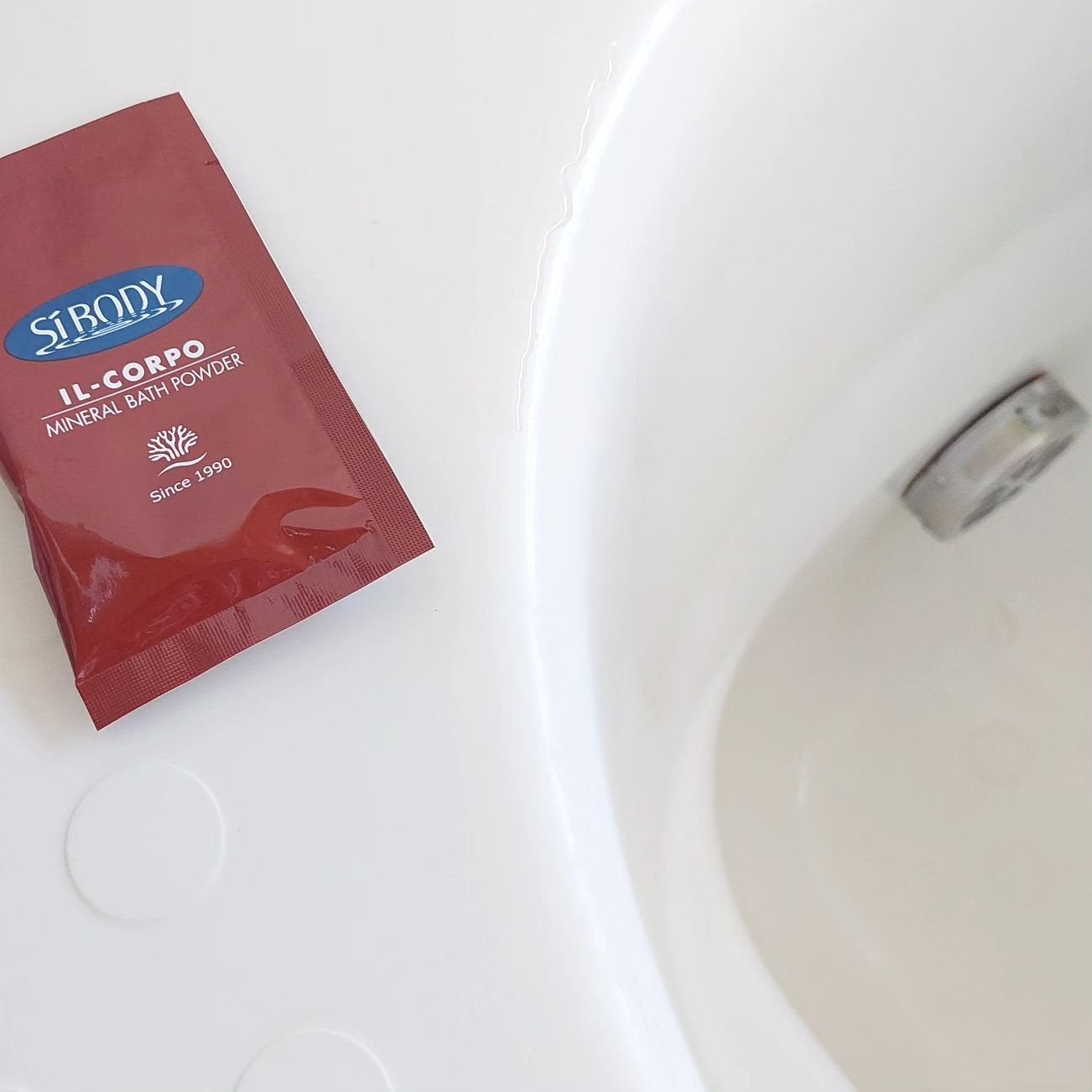 ミネラルバスパウダーオリジナル/イルコルポ/無機塩系入浴剤を使ったクチコミ(1枚目)