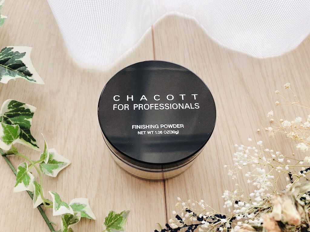 フィニッシングパウダー パールラメ入り/チャコット・コスメティクス/ルースパウダーを使ったクチコミ（2枚目）