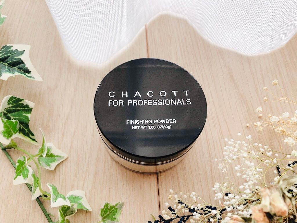 フィニッシングパウダー パールラメ入り/チャコット・コスメティクス/ルースパウダーを使ったクチコミ(2枚目)