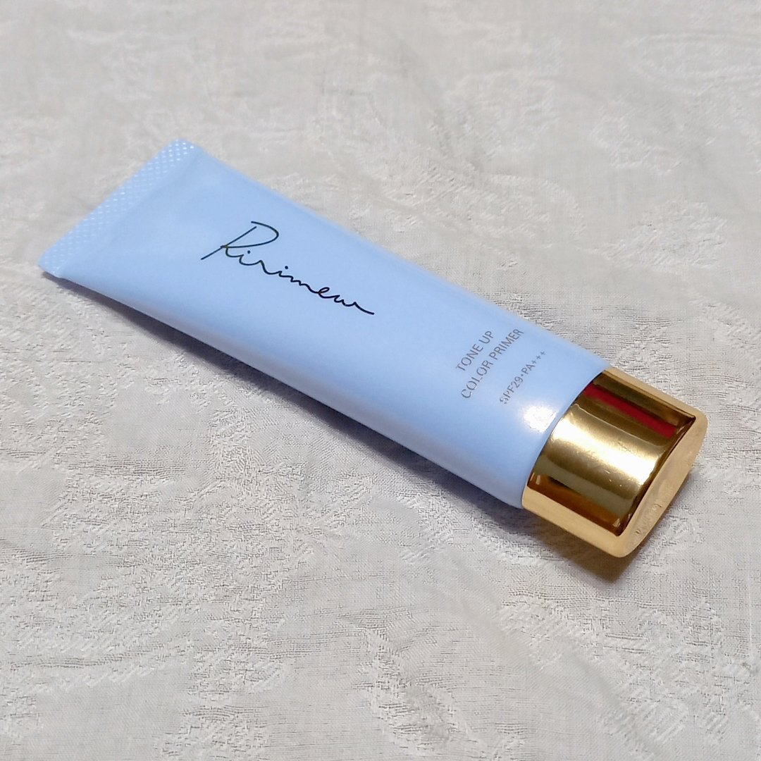 トーンアップカラープライマー /Ririmew/化粧下地を使ったクチコミ（3枚目）