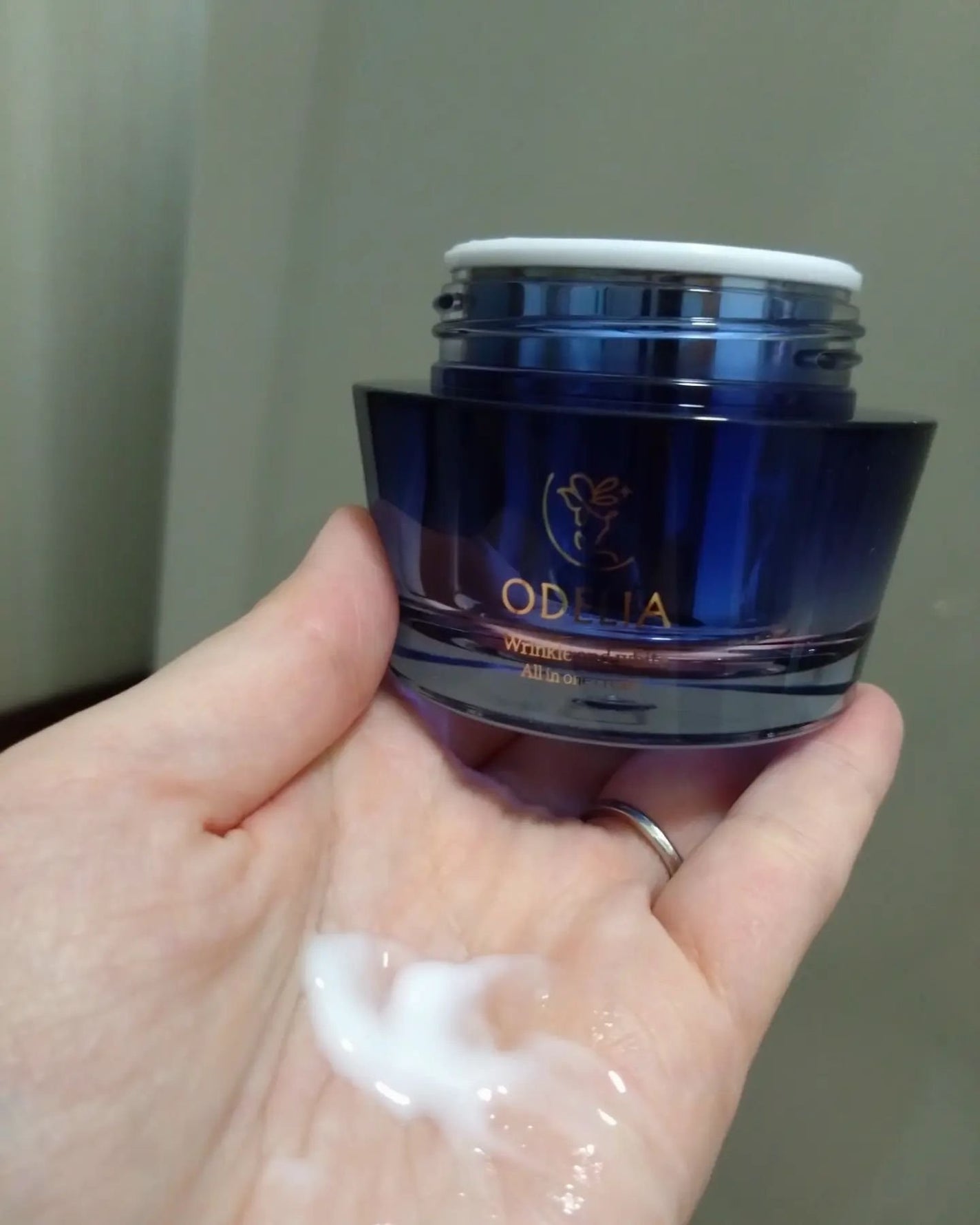 リンクル&ホワイト オールインワンクリーム/ODELIA/オールインワン化粧品を使ったクチコミ(2枚目)