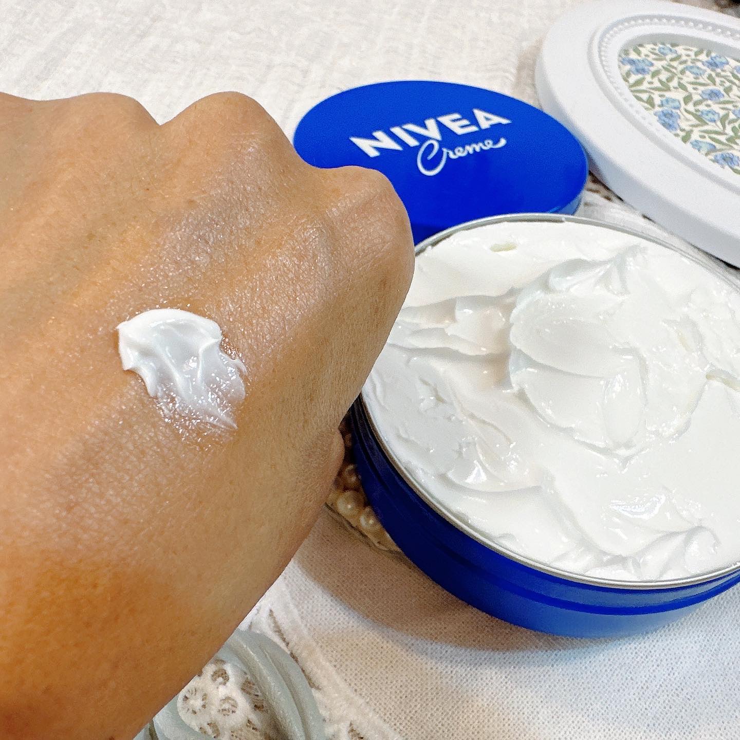 ニベアクリーム/ニベア/ボディクリームを使ったクチコミ（3枚目）