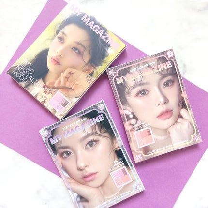 16 MY MAGAZINE/16BRAND/アイシャドウパレットを使ったクチコミ(1枚目)