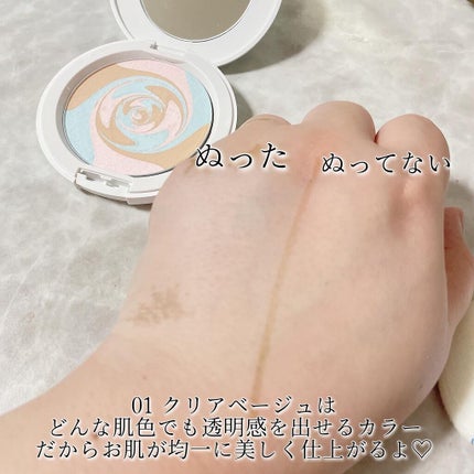 スキンプロポーショニングパウダー/Quince/プレストパウダーを使ったクチコミ(5枚目)
