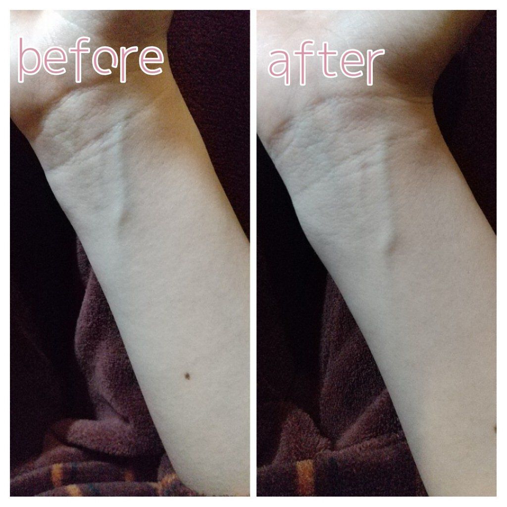 コスモホワイトニングミルクV(薬用美白乳液)/DAISO/乳液を使ったクチコミ（3枚目）