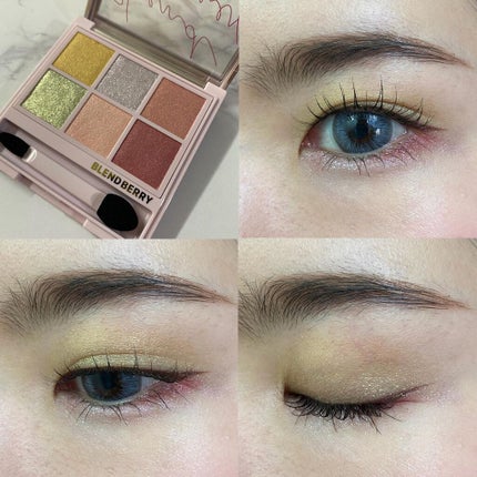 オーラクリエイション/BLEND BERRY/アイシャドウパレットを使ったクチコミ(6枚目)