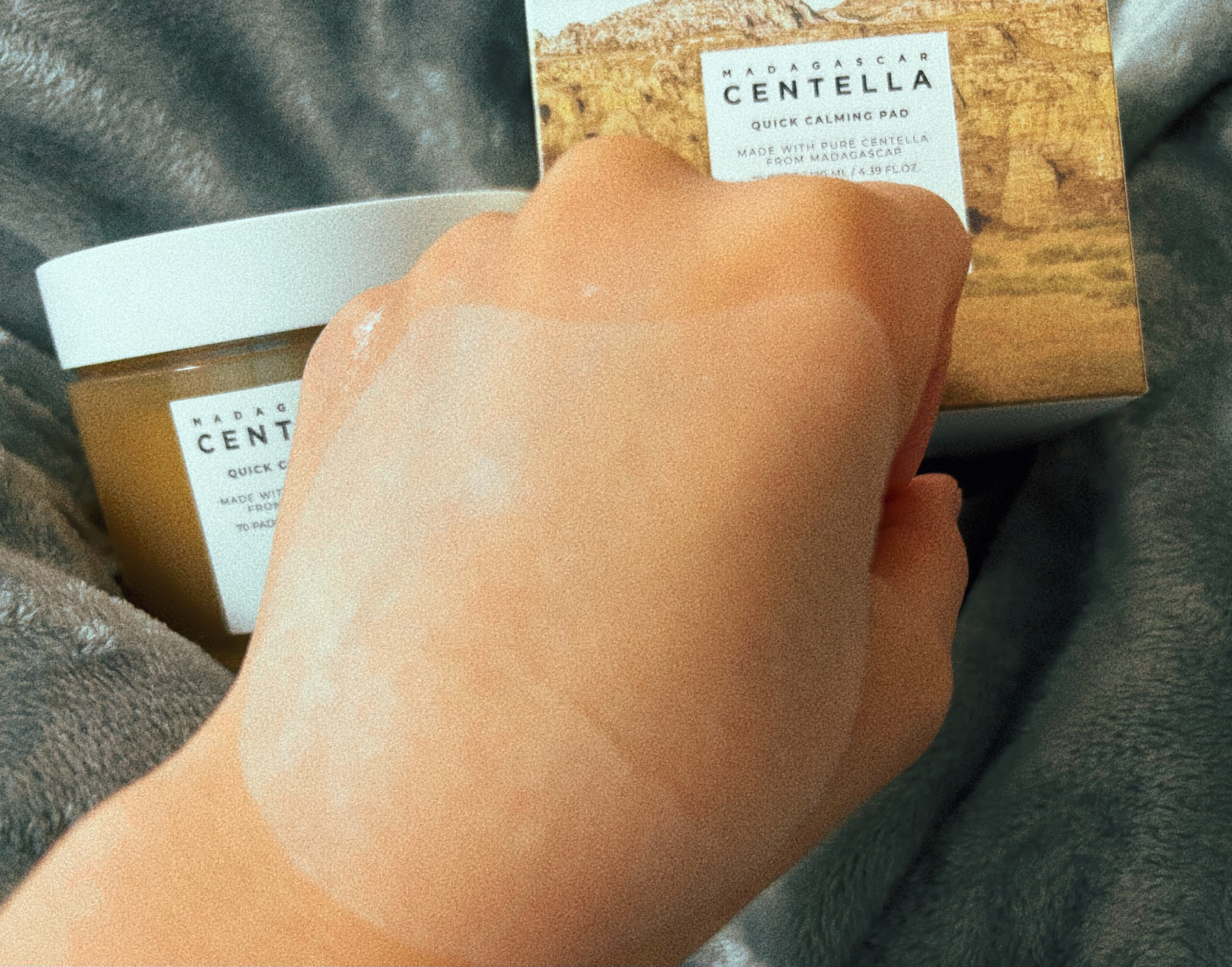 センテラ クイックカーミングパッド/SKIN1004/トナーパッドを使ったクチコミ（3枚目）