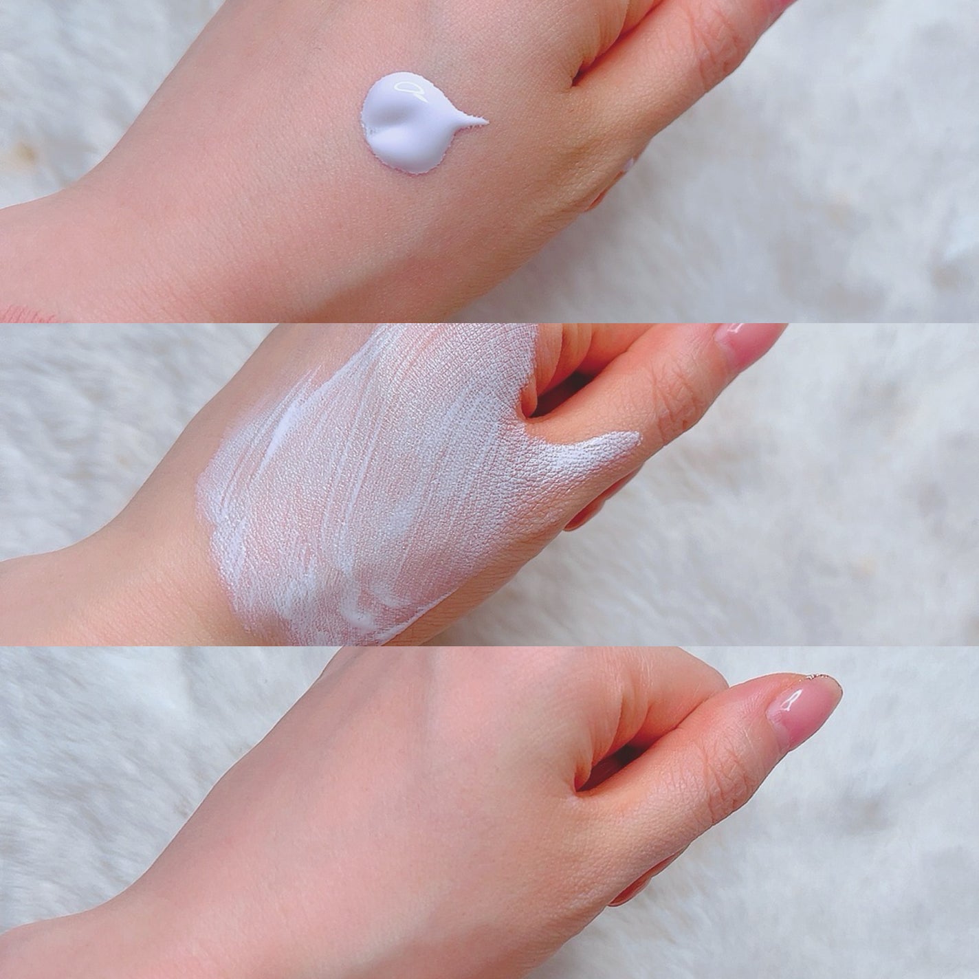 ダルバ ウォータフル トーンアップ サンクリーム(パープル)/ダルバ/日焼け止めクリームを使ったクチコミ(2枚目)