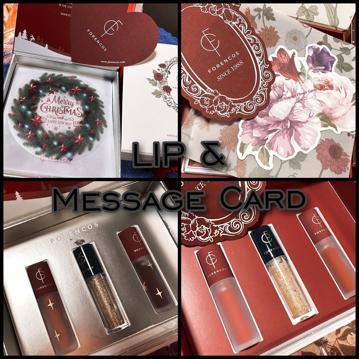 ヴィンテージフラワーガーデンセット/フォレンコス/メイクアップキットを使ったクチコミ(7枚目)