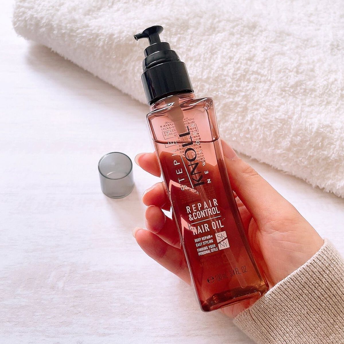 リペアコントロール ヘアオイル W/スティーブンノル ニューヨーク/ヘアオイルを使ったクチコミ(1枚目)