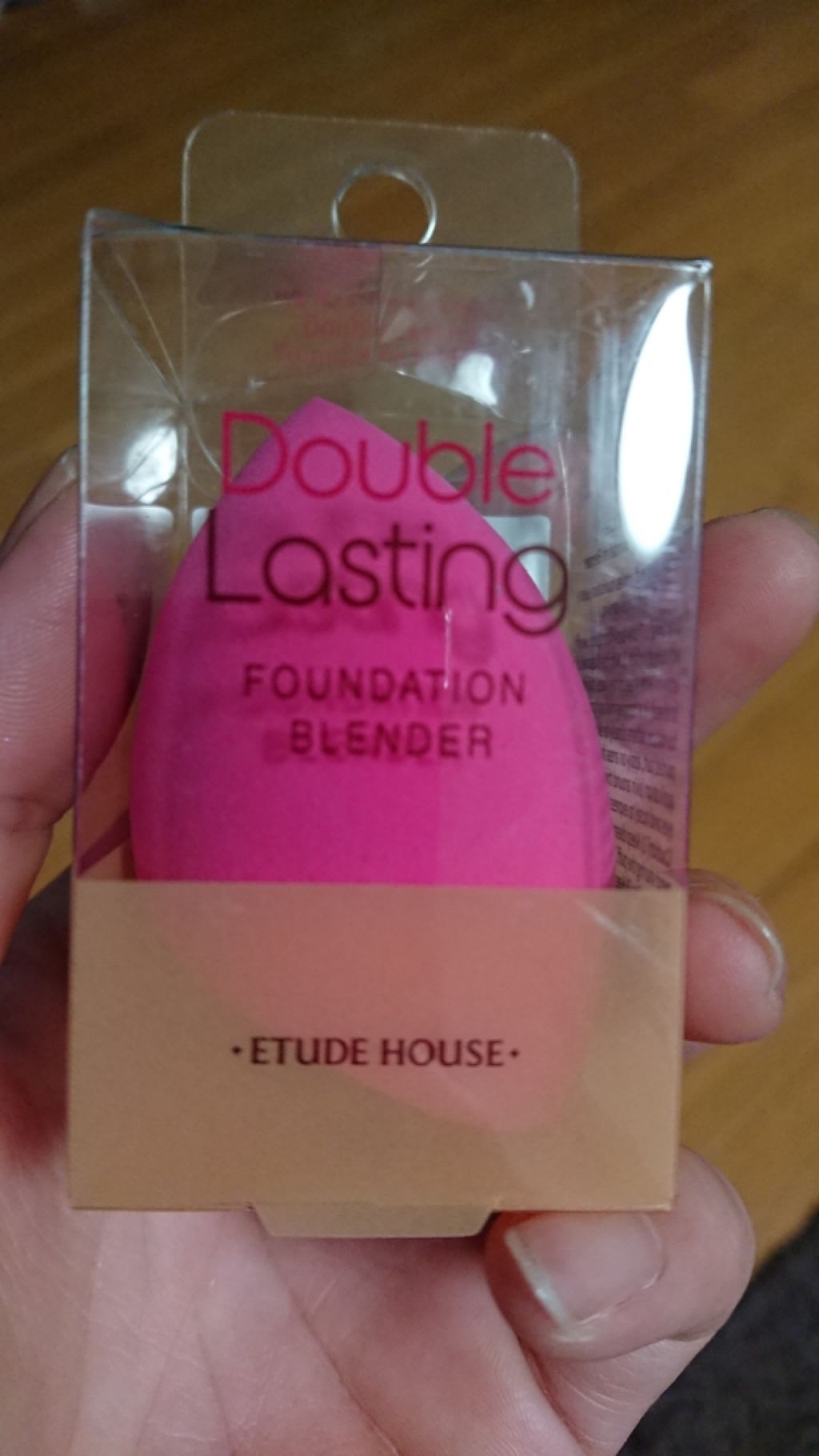 ダブルラスティング ファンデーションブレンダー/ETUDE/パフ・スポンジを使ったクチコミ(1枚目)