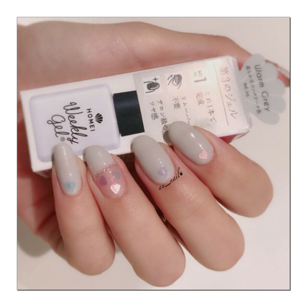 ウィークリージェル/HOMEI/ジェルネイルを使ったクチコミ（1枚目）