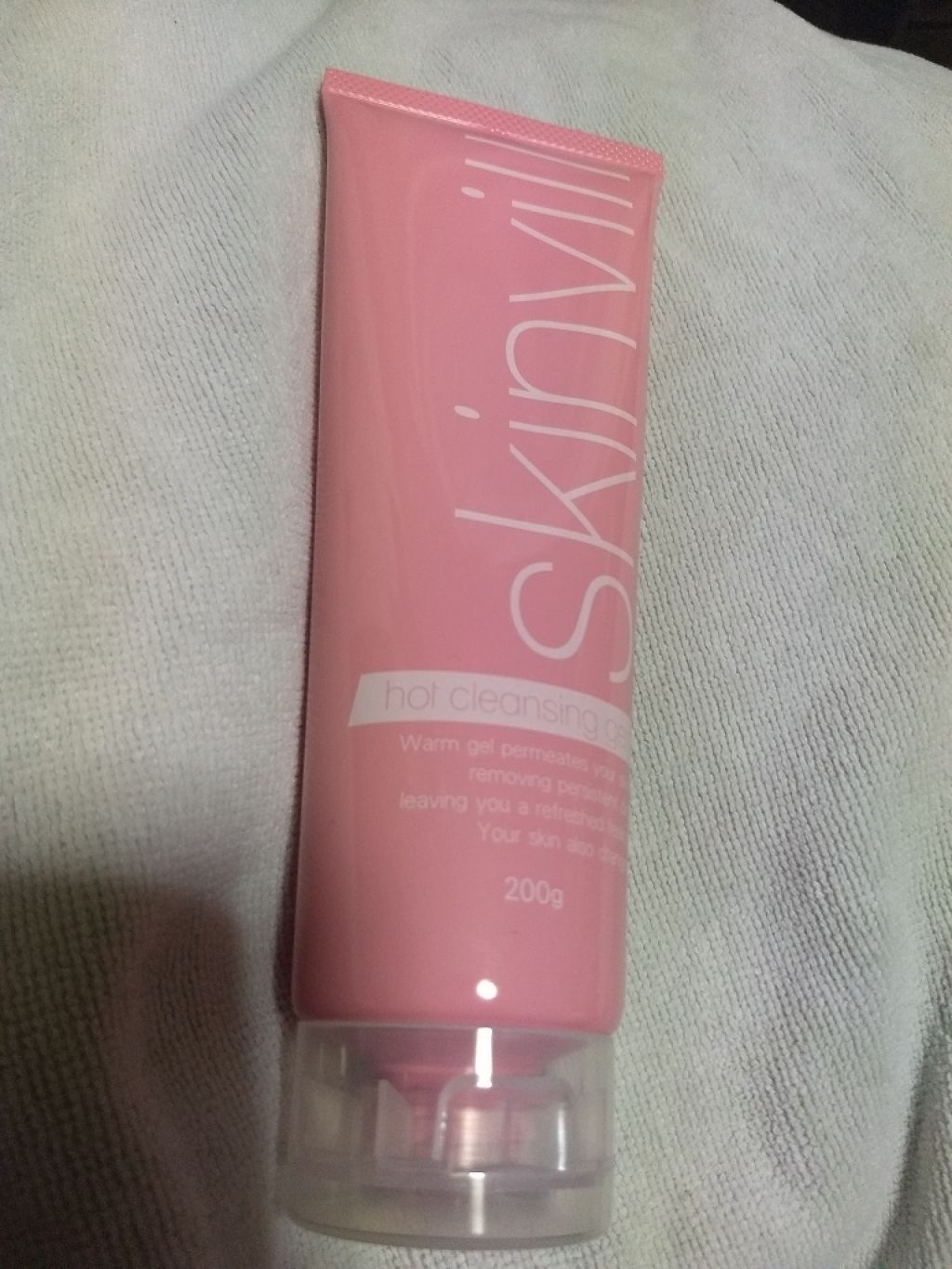 ホットクレンジングジェル(旧)/skinvill/クレンジングジェルを使ったクチコミ（1枚目）