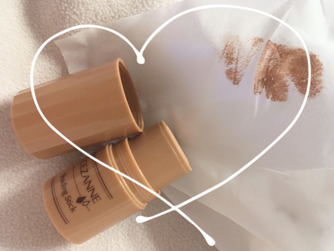 シェーディングスティック/CEZANNE/シェーディングを使ったクチコミ(1枚目)