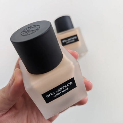 (旧)アンリミテッド ラスティング フルイド/shu uemura/リキッドファンデーションを使ったクチコミ(5枚目)