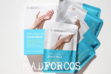 カサカサ乾燥する手に
しっとりとつややかスペシャルケア
⁡
MADFORCOS マドフォーコス

Milky Moisture Hand Mask
⁡ミルキーモイスチャーハンドマスク

手のパッ