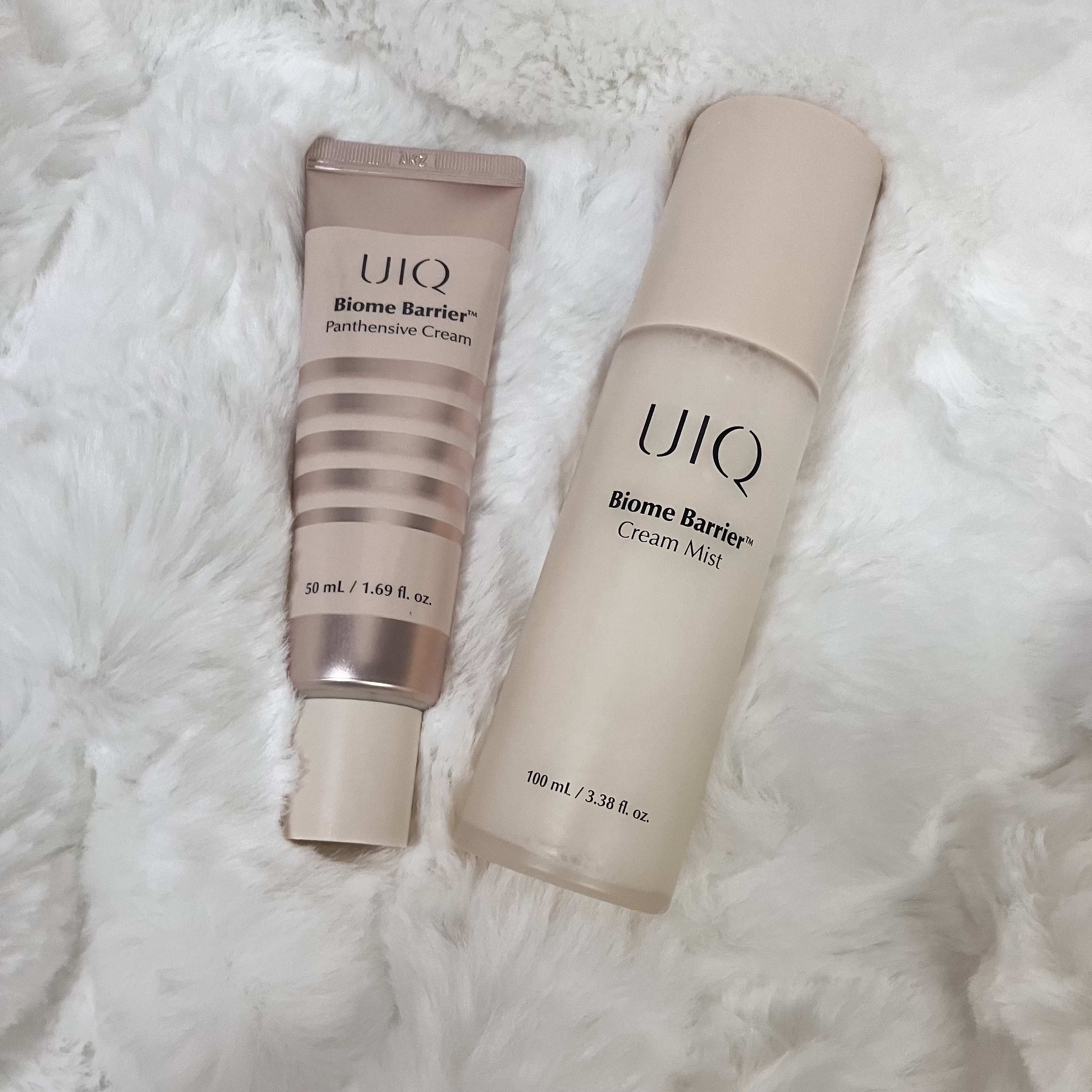 バイオームバリア クリームミスト/UIQ/ミスト状化粧水を使ったクチコミ（1枚目）