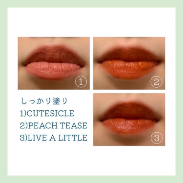 3CE CLOUD LIP TINT/3CE/口紅を使ったクチコミ（3枚目）