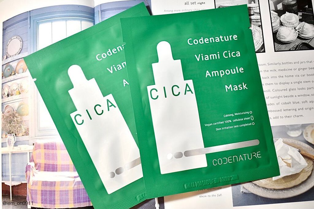 ビアミシカダブルアンプル/CODENATURE/美容液を使ったクチコミ(6枚目)