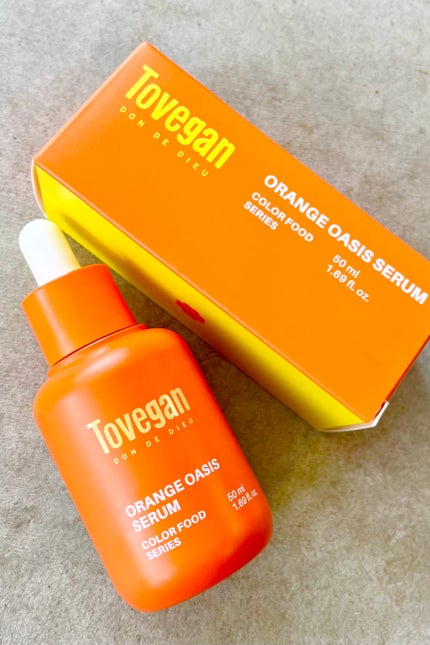 カラーフードシリーズオレンジオアシスセラム/Tovegan/美容液を使ったクチコミ(1枚目)