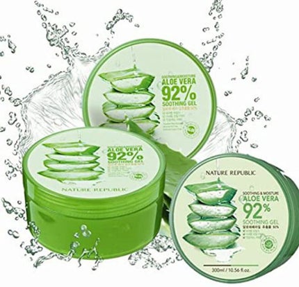 マイルド&モイスチャーアロエジェル/ネイチャーリパブリック/ボディローションを使ったクチコミ(2枚目)