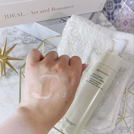 トリートメント クレンジング ミルク/COVERMARK/ミルククレンジングを使ったクチコミ(4枚目)