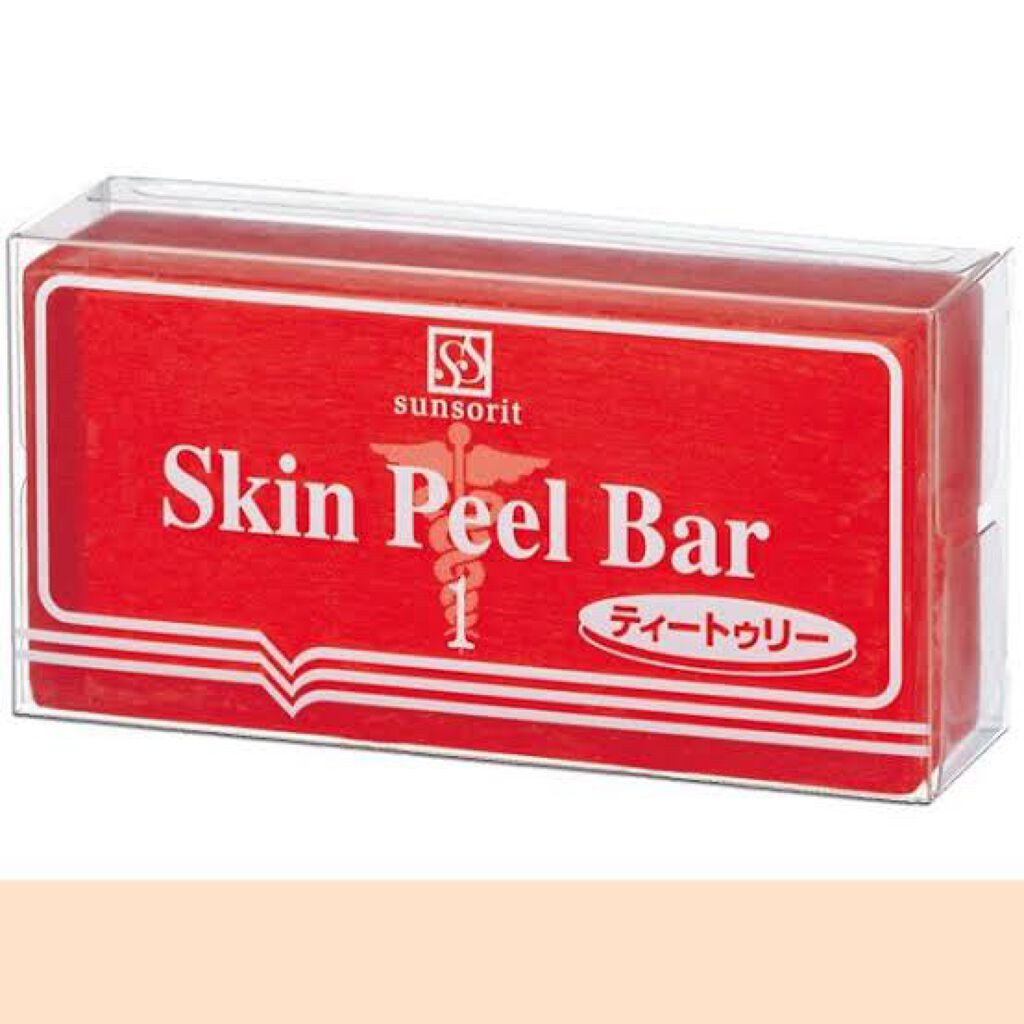 スキンピールバー ティートゥリー/サンソリット/洗顔石鹸を使ったクチコミ（1枚目）