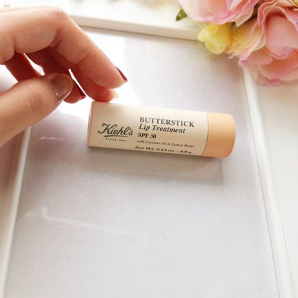 Kiehl's キールズ バタースティック リップ トリートメントのクチコミ「キールズ.
バタースティック リップトリートメント オリジナル.
.
♪
お気に入りのリップク.....」(2枚目)